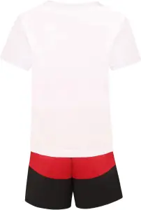 Комплект літній дитячий Nike JORDAN STACKED MIXED SET біло-червоно-чорний 85D767-R78