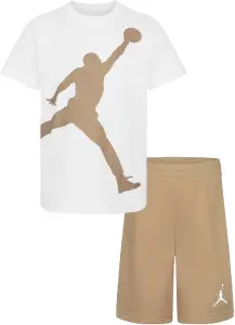 Комплект літній дитячий Nike JUMPMAN біло-коричневий 85C138-J34