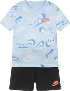 Комплект літній дитячий Nike ON THE MOVE блакитно-чорний 86M723-023