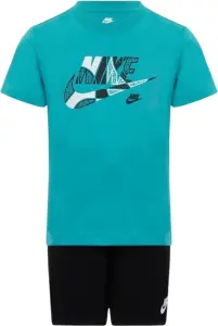 Комплект літній дитячий Nike OUTSIDE THE LINES бірюзово-чорний 86M690-023