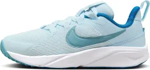 Кроссовки детские Nike STAR RUNNER 4 NN (PS) голубо-бирюзовые DX7614-404