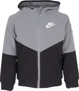 Куртка дитяча Nike FUTURA SOFTSHELL сіро-чорна 86L975-M19
