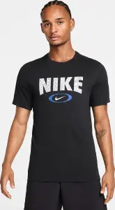 Футболка Nike DRI-FIT FITNESS черная HJ3594-010