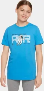 Футболка подростковая Nike SPORTSWEAR голубая FN9618-435