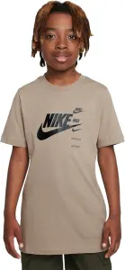 Футболка подростковая Nike STANDARD ISSUE бежевая FN7713-247