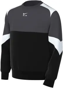 Свитшот подростковый Nike AIR CREW черно-серый FZ4956-010