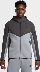 Толстовка Nike TECH FULL-ZIP WINDRUNNER HOODIE темно-сіро-сіра HV0949-061