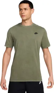 Футболка Nike SPORTSWEAR WASH оливкова HJ0732-222
