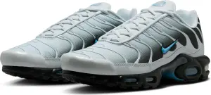 Кроссовки Nike AIR MAX PLUS бело-черно-голубые DM0032-015