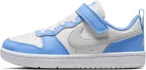 Кроссовки детские Nike COURT BOROUGH LOW RECRAFT (PS) голубо-белые DV5457-128