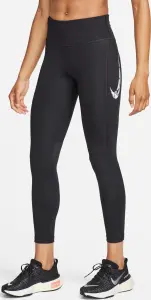 Легінси жіночі Nike SWOOSH FAST 7/8 чорні FN3268-010