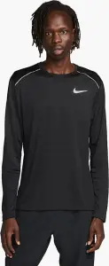 Лонгслив для бега Nike DRI-FIT MILER черный CU0318-010