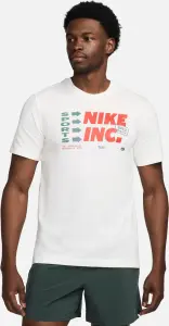 Футболка Nike DRI-FIT FITNESS кремовая FV8360-133