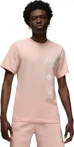 Футболка Nike JORDAN BRAND LOGO STACK світло-рожева FN6027-622