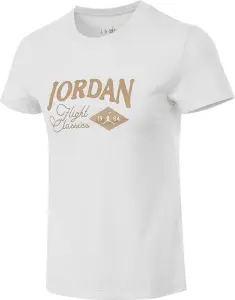 Футболка жіноча Nike JORDAN GRAPHIC SLIM біло-золота FN5723-100
