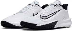 Кросівки баскетбольні Nike PRECISION 7 біло-чорні FN4322-101