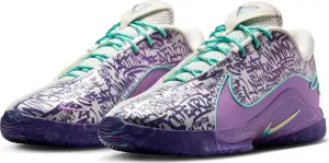 Кросівки баскетбольні Nike LEBRON XXII "MOGUL" фіолетово-біло-блакитні HV8454-001