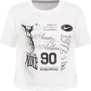 Футболка підліткова Nike SPORTSWEAR DANCE молочна HM6306-133