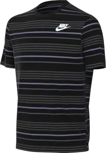 Футболка подростковая Nike SPORTSWEAR черно-серая FJ6348-011