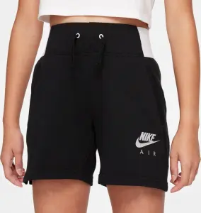 Шорты подростковые Nike AIR FRENCH TERRY черные DM8218-010