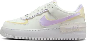 Кросівки жіночі Nike AIR FORCE 1 SHADOW кремово-жовто-бузкові DZ1847-113