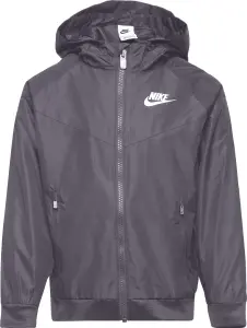 Ветровка детская Nike WINDRUNNER серая 8UC663-G4T