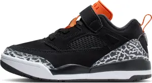Кроссовки детские Nike JORDAN SPIZIKE LOW (PS) черно-оранжево-белые FQ3951-008
