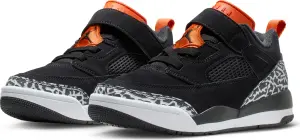 Кроссовки детские Nike JORDAN SPIZIKE LOW (PS) черно-оранжево-белые FQ3951-008
