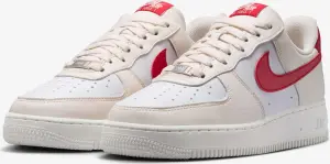 Кроссовки женские Nike AIR FORCE 1 '07 NEXT NATURE кремово-бело-красные DC9486-109