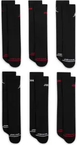Шкарпетки дитячі Nike JORDAN LEGEND CREW SOCKS BOX SET чорні (6 пар) BJ0343-023