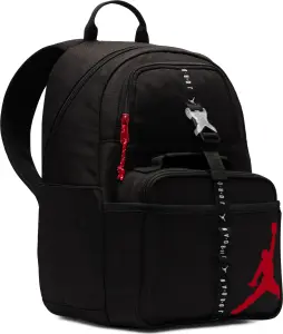 Рюкзак підлітковий Nike AIR JORDAN LUNCH BACKPACK чорно-червоний 9A0775-023