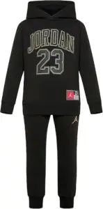 Спортивний костюм дитячий Nike JORDAN JERSEY TRACKSUIT чорно-золотий 85C651-K5X
