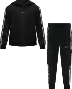 Спортивний костюм підлітковий Nike SPORTSWEAR CLUB FLEECE чорний HQ9321-010__HQ9323-010