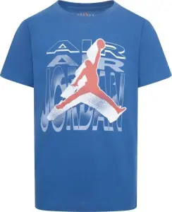 Футболка подростковая Nike JORDAN AIR 2 3D синяя 95C975-U1R
