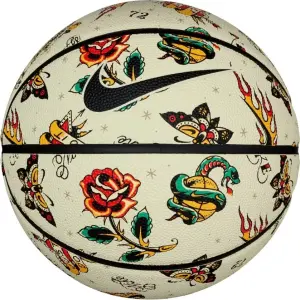 Баскетбольний м'яч Nike BASKETBALL 8P PRM ENERGY DEFLATED бежево-червоно-зелений Розмір 7 N.100.8259.268.07