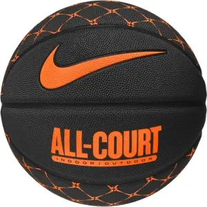 Баскетбольний м'яч Nike EVERYDAY ALL COURT 8P GRAPHIC DEFLATED чорно-помаранчевий Розмір 7 N.100.4370.035.07