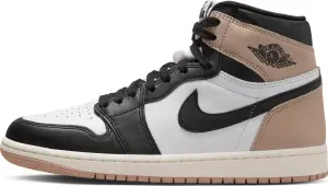 Кроссовки женские Nike JORDAN 1 RETRO HIGH OG LATTE коричнево-бело-черные FD2596-021