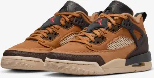 Кроссовки подростковые Nike JORDAN SPIZIKE LOW (GS) коричнево-черные FQ3950-202