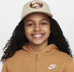 Кепка подростковая Nike RISE бежевая HJ7170-253