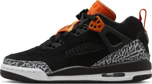Кросівки підліткові Nike JORDAN SPIZIKE LOW (GS) чорно-помаранчево-білі FQ3950-008