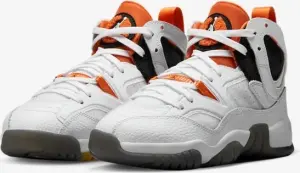 Кросівки підліткові Nike JUMPMAN TWO TREY (GS) біло-помаранчево-чорні DQ8431-108