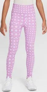 Легінси підліткові Nike ONE DRI-FIT HIGH-WAISTED бузково-світло-рожеві HF8228-532