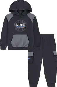 Спортивний костюм дитячий Nike LOGO PRINTED TRACKSUIT темно-сірий 86N239-G9Q