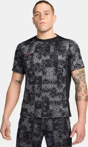 Футболка Nike ACADEMY PRO DRI-FIT GRAPHIC чорно-сіро-рожева FN2411-069