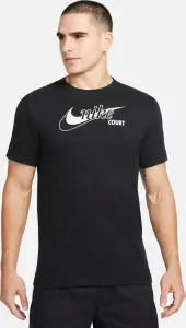 Футболка Nike NIKECOURT DRI-FIT черная DD8376-010