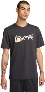 Футболка Nike SPORTSWEAR AIR GRAPHIC темно-сіро-золота FN7704-070