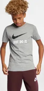 Футболка підліткова Nike SPORTSWEAR JDI SWOOSH сіра AR5249-063