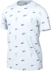 Футболка Nike SPORTSWEAR MAX90 бело-голубо-синяя FQ8036-100
