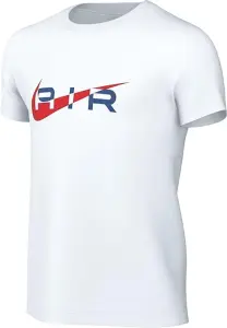 Футболка подростковая Nike AIR бело-красно-синяя FV2343-100
