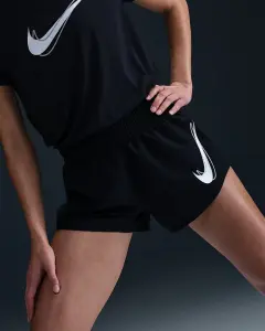 Шорти для бігу жіночі Nike ONE DRI-FIT MID-RISE BRIEF-LINED RUNNING чорні HJ2195-010